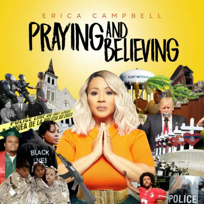 Erica Campbell publie une nouvelle musique prier et croire