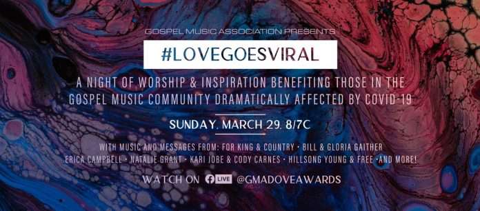 GMA annonce lévénement en direct LOVEGOESVIRAL le 29 mars