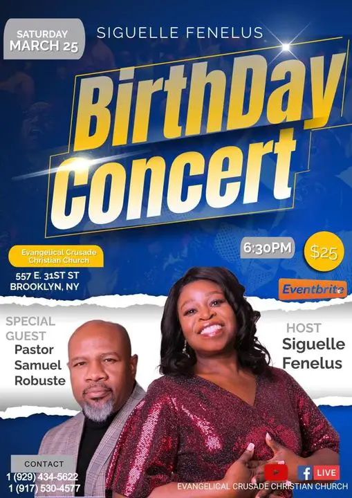 Birthday Concert avec Siguelle