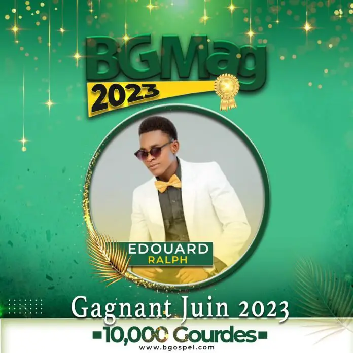 Edouard Ralph est le gagnant de la prime de 10,000 gdes pour le mois de juin 2023