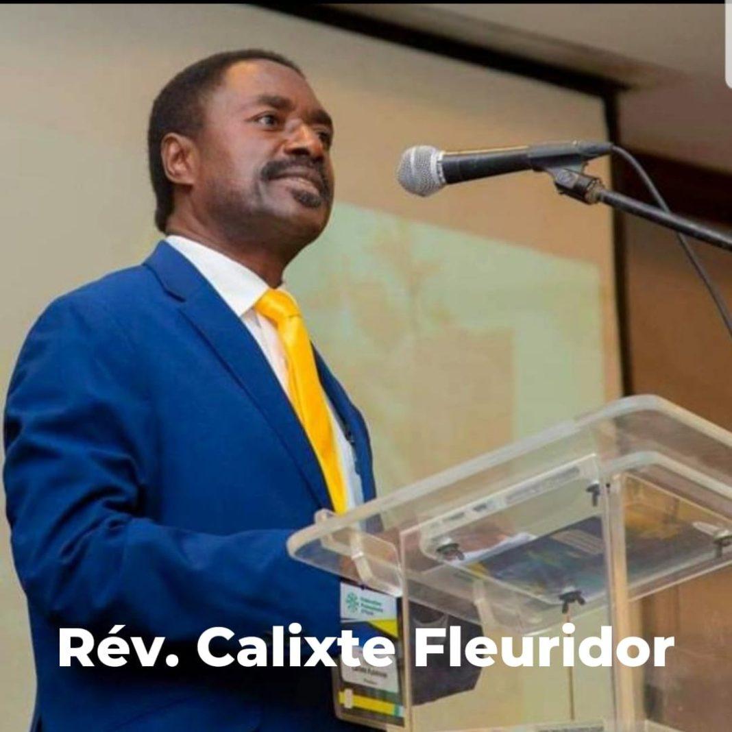Le pasteur Calixte Fleuridor réélu à la tête de la Fédération Protestante d’Haïti