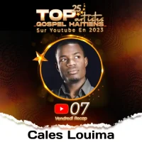 Cales Louima Top artiste le plus populaire en 2023 sur YouTube