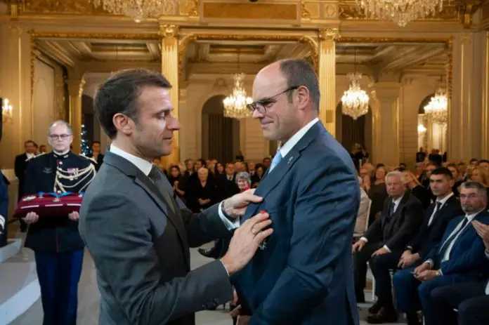 Le président de la Fédération protestante de France, Christian Krieger, a reçu la Légion d’honneur